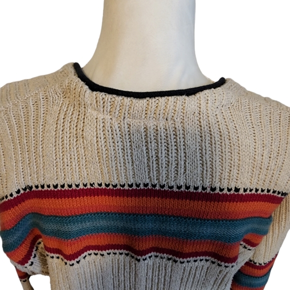 Vintage 90's Russ Beaded Silk Blend Beaded Button Up Cardigan - Picture 7 of 9